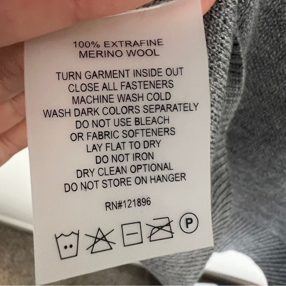 Title Nine Lift Quarter Zip Merino Wool Sweater - Picture 6 of 6